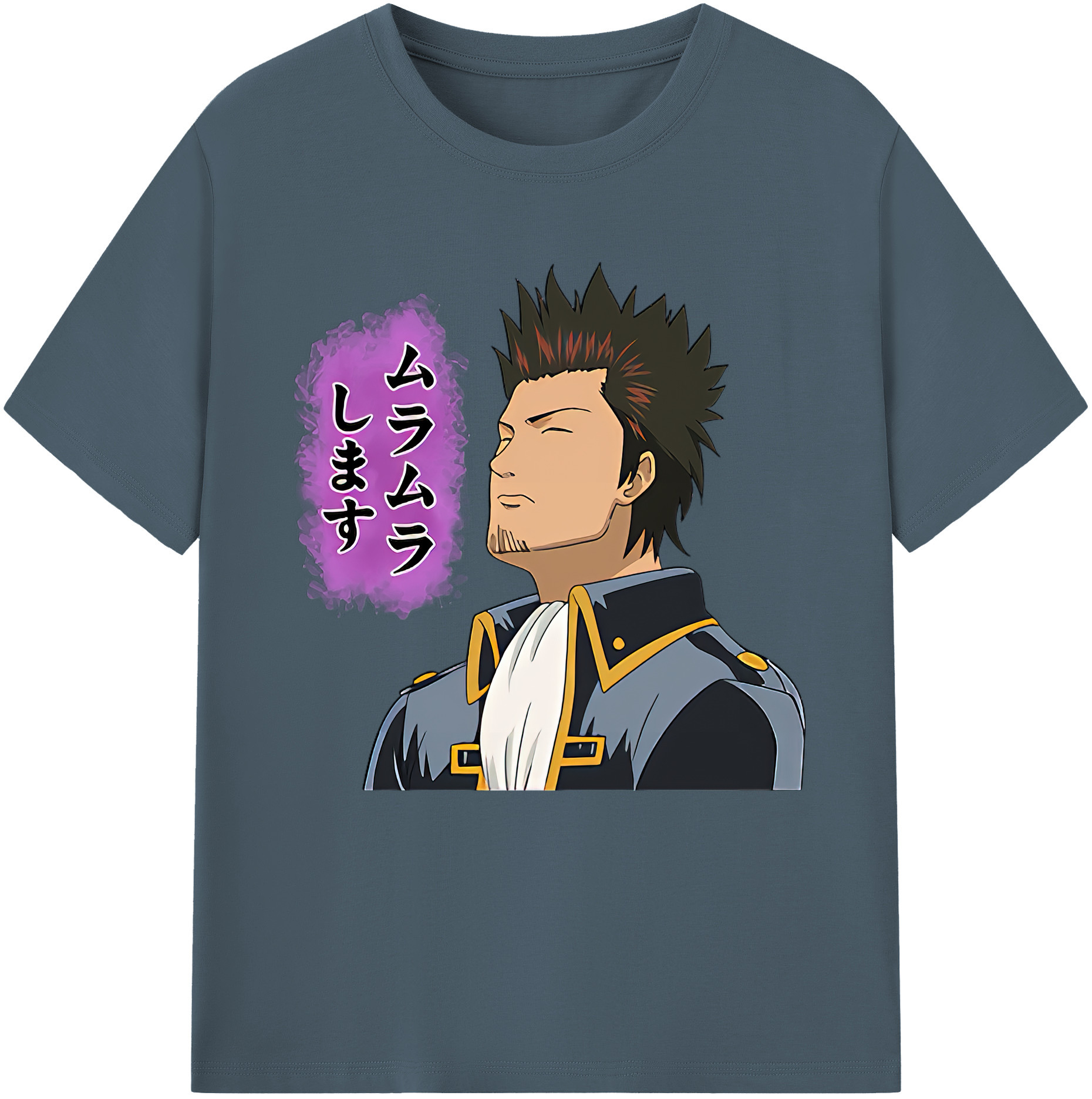 （画像用） ぎんたま 坂田銀時（さかたぎんとき） 神楽 志村新八（しむら しんぱち） GINTAMA Sakata Gintoki Kagura Shimura Shinpachi 綿100％半袖Tシャツ（フロントプリント）